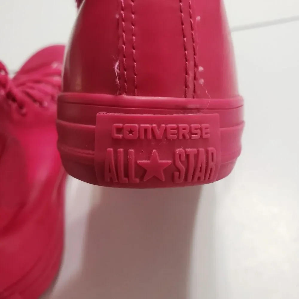 Converse Girls Youth 3 Chuck Taylor All Star Unisex Hightop Sneaker Pink Lace Up